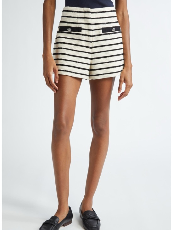Veronica Beard Pants - Veronica Beard Gershwin Cotton Blend Shorts